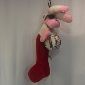 Energizer Bunny Plush‎ Christmas Stocking Cooler Sunglasses Drum 1993 Vintage